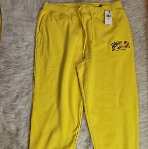 POLO BY RALPH LAUREN 'THE BIG FIT' FLEECE LOGO JOGGER/SWEATPANT SZ XXL